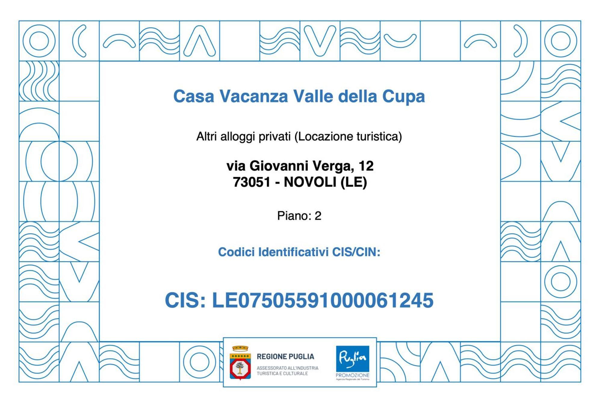 Casa Valle Della Cupa